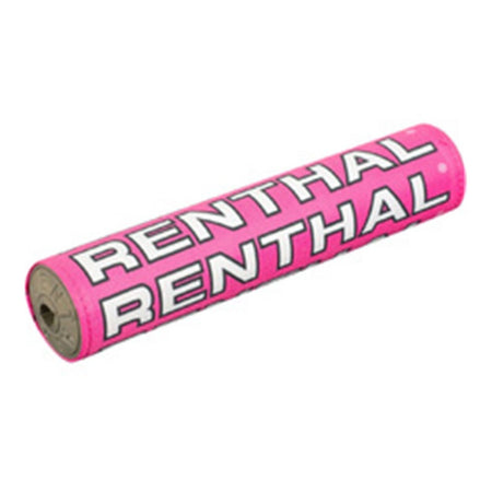 Renthal SX Handlebar Pad 10in - Pink / White Retro