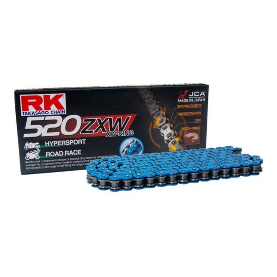 RK 520ZXW XW-Ring Hypersport Chain - Blue (120 Links)