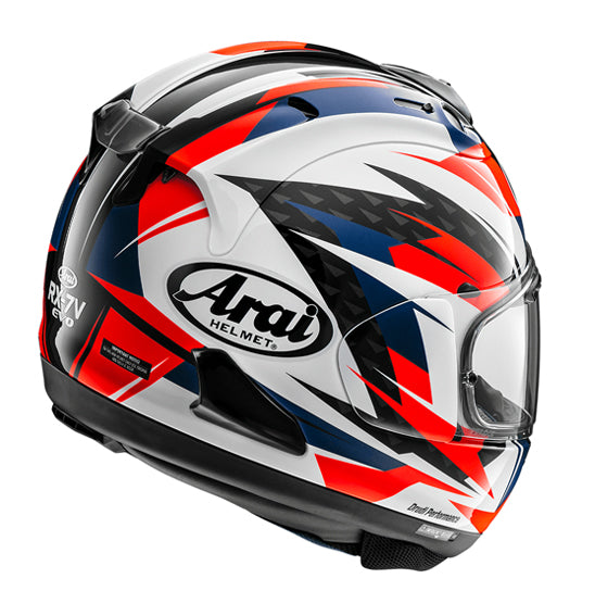 Arai RX-7V EVO - Rush Red - LARGE