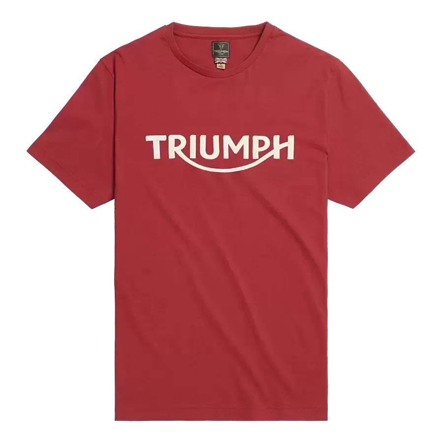 Triumph Bamburgh T-Shirt Tee red/bone