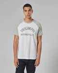 Triumph SALTERN WHITE/GREY TEE