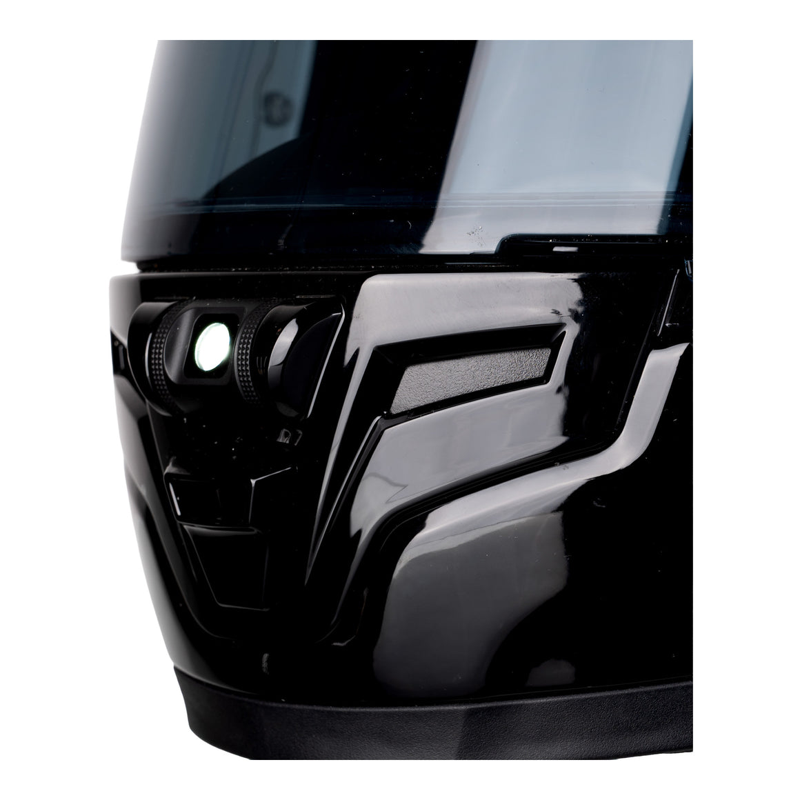Sena Phantom ANC Smart Helmet with Mesh Comms - Gloss Black