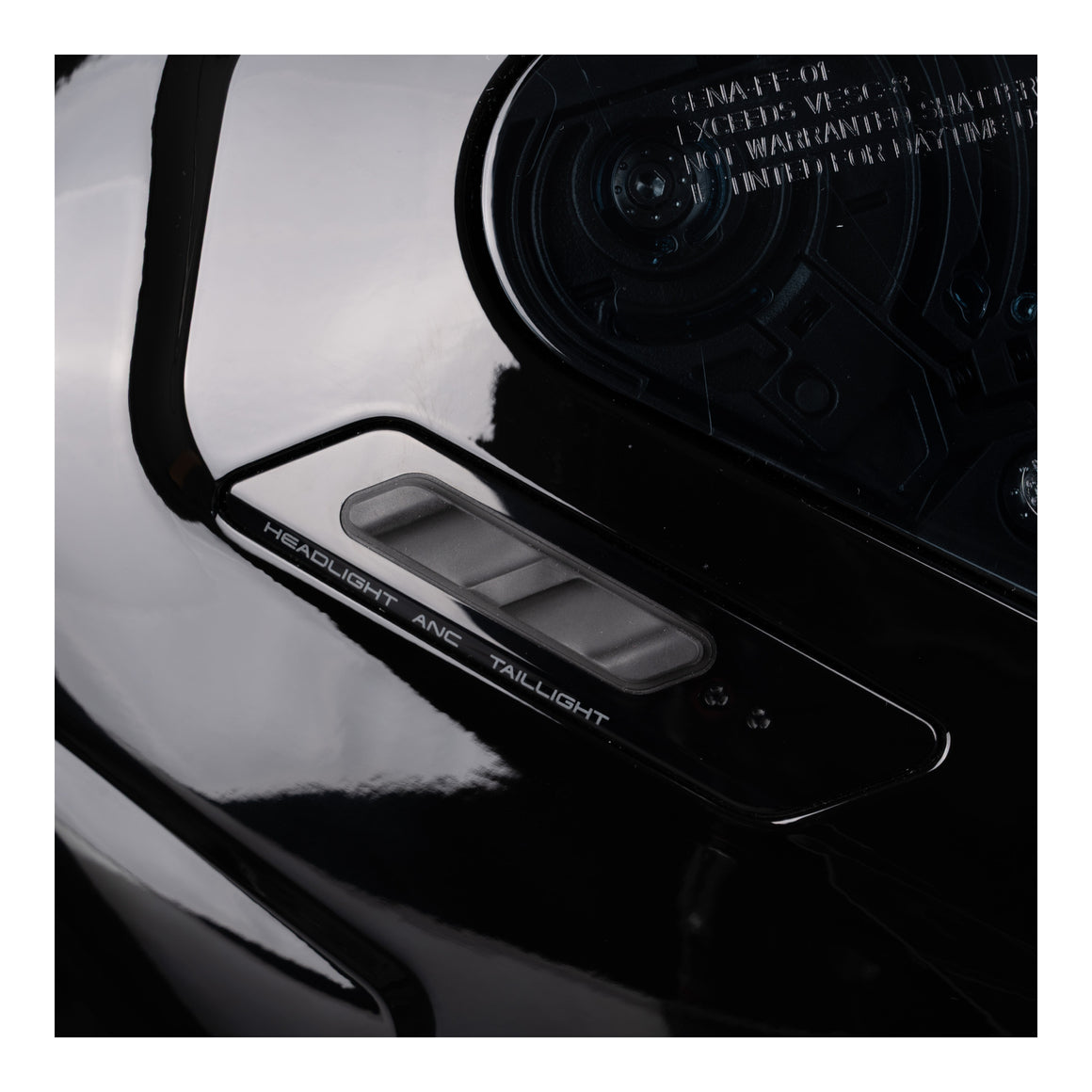 Sena Phantom ANC Smart Helmet with Mesh Comms - Gloss Black