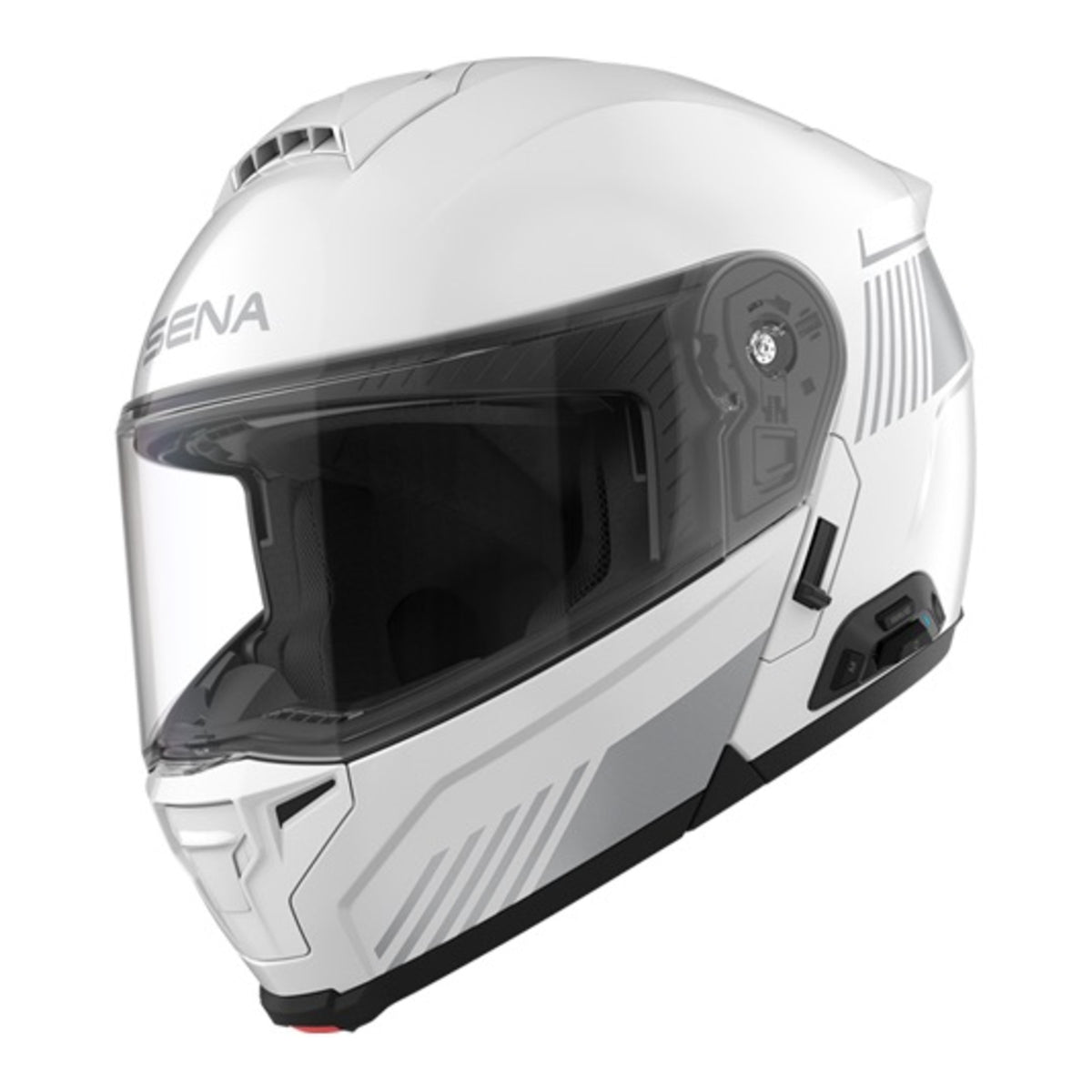 Sena Specter Smart Modular Touring Helmet - Gloss White