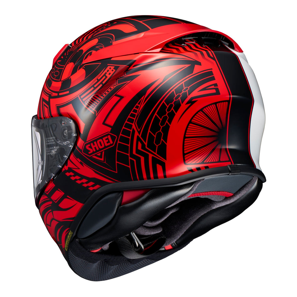 Shoei NXR2 Helmet - Beaut TC1 White / Black / Red
