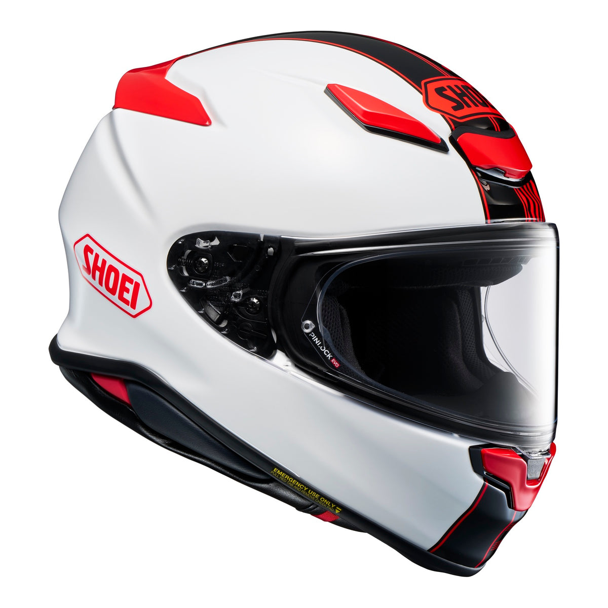 Shoei NXR2 Helmet - Beaut TC1 White / Black / Red