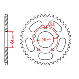 Sprocket Kit Honda CTX200 - 520H 12/55