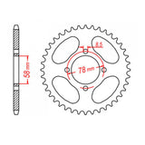 Sprocket Kit Suzuki GN125 - 428KRO 13/50