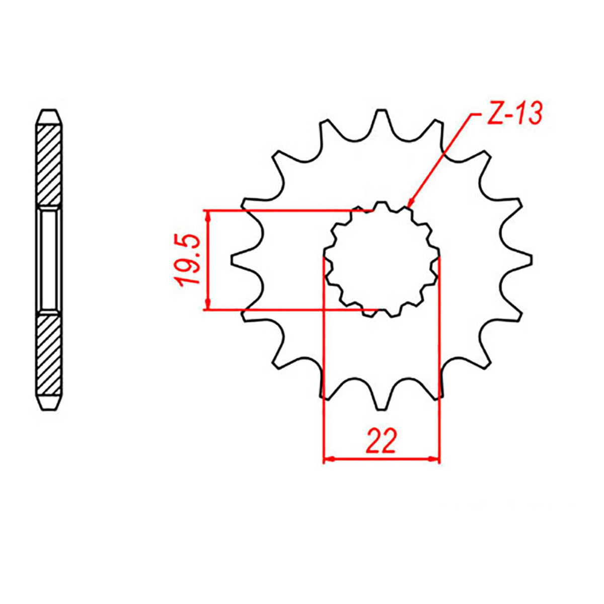 Sprocket Kit Suzuki ATV LT160 - 520XRE 11/39