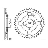 Sprocket Kit Yamaha AG175 - 428KRO 14/47