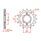 Sprocket Kit Kawasaki KX250F/RMZ250 '04-'05 U-Ring - GB520MXU 13/48