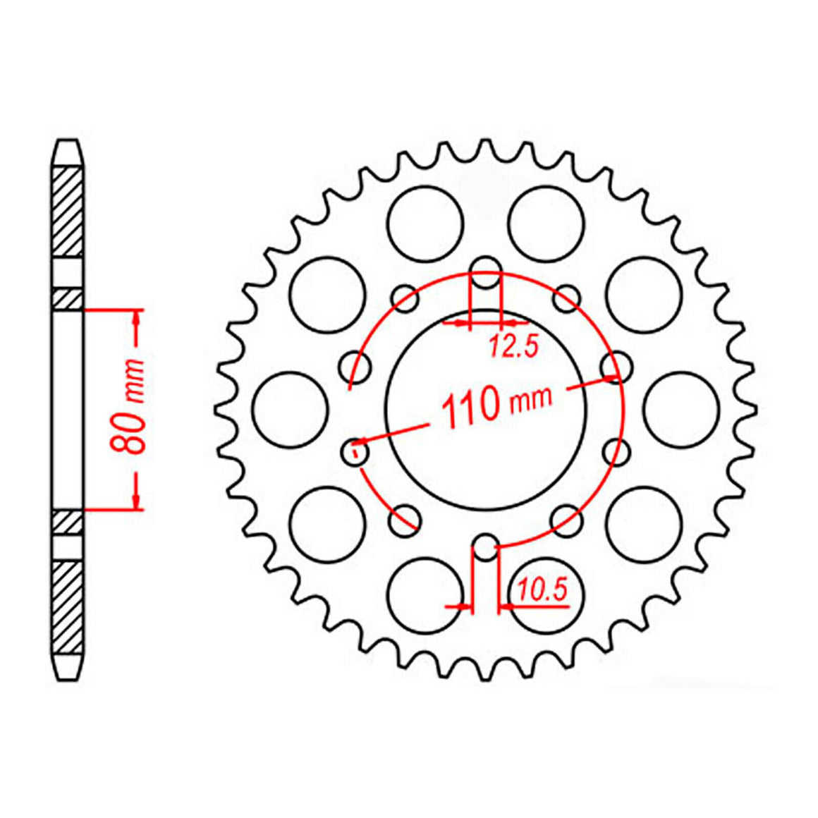 Sprocket Kit Honda CBR1000F '89-'00 - 530XRE 17/42