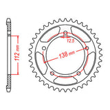 Sprocket Kit Honda CBR1100XX Blackbird - 530XRE (Economy) 17/44