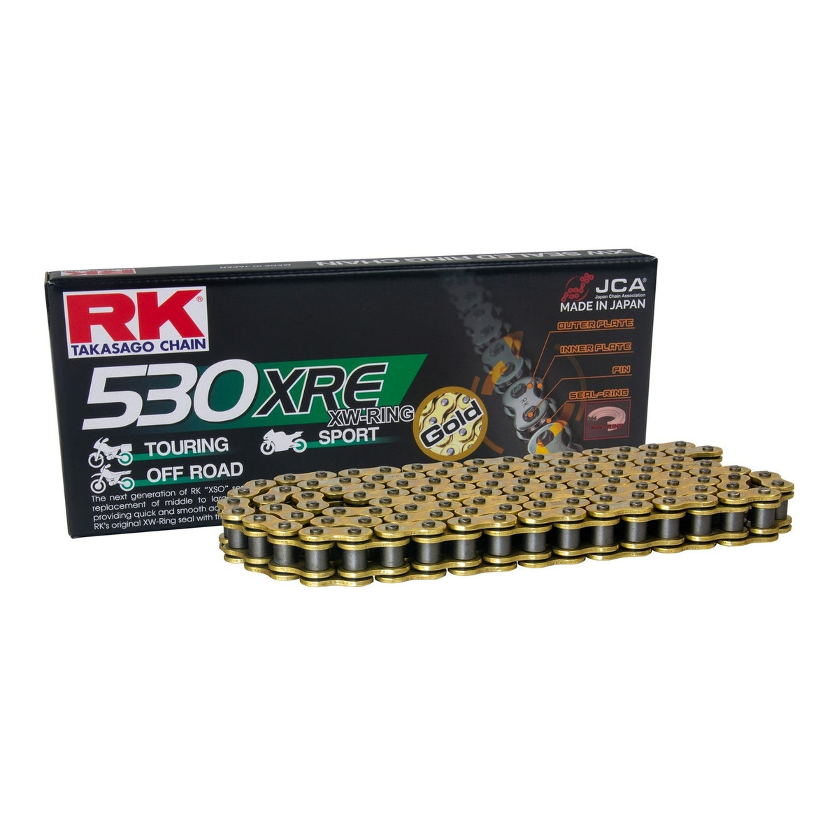 Sprocket Kit Kawasaki ZX9R '94-'97 Gold (economy) - GB530XRE 16/44