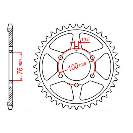 Sprocket Kit Suzuki GSXR750 '90/'91 - 530XRE 6 bolt 15/43