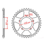 Sprocket Kit Suzuki VZ800 '97-'04 - 530XRE 15/48