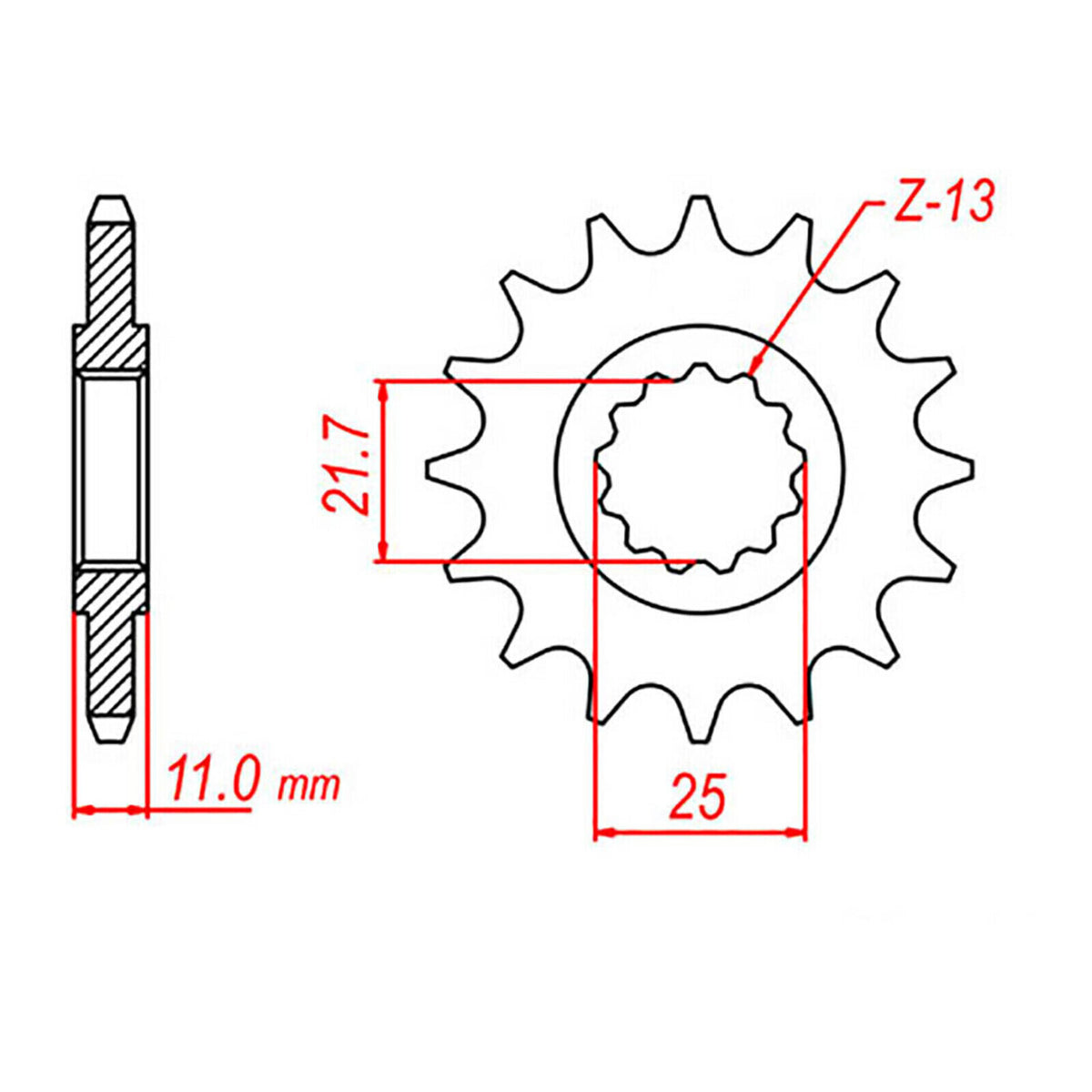 Sprocket Kit Yamaha FZR1000 '89-'97 (530conv) - 530XRE 17/47