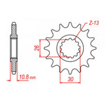 Sprocket Kit Yamaha MT01 - 530ZXW 17/39