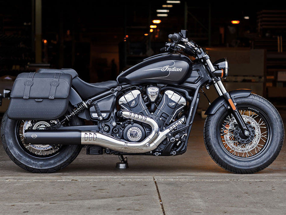 S&S MUFFLER SCOUT 2025 BLK/BLK