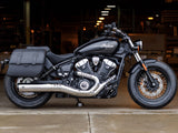 S&S MUFFLER SCOUT 2025 CHROME / BLK END