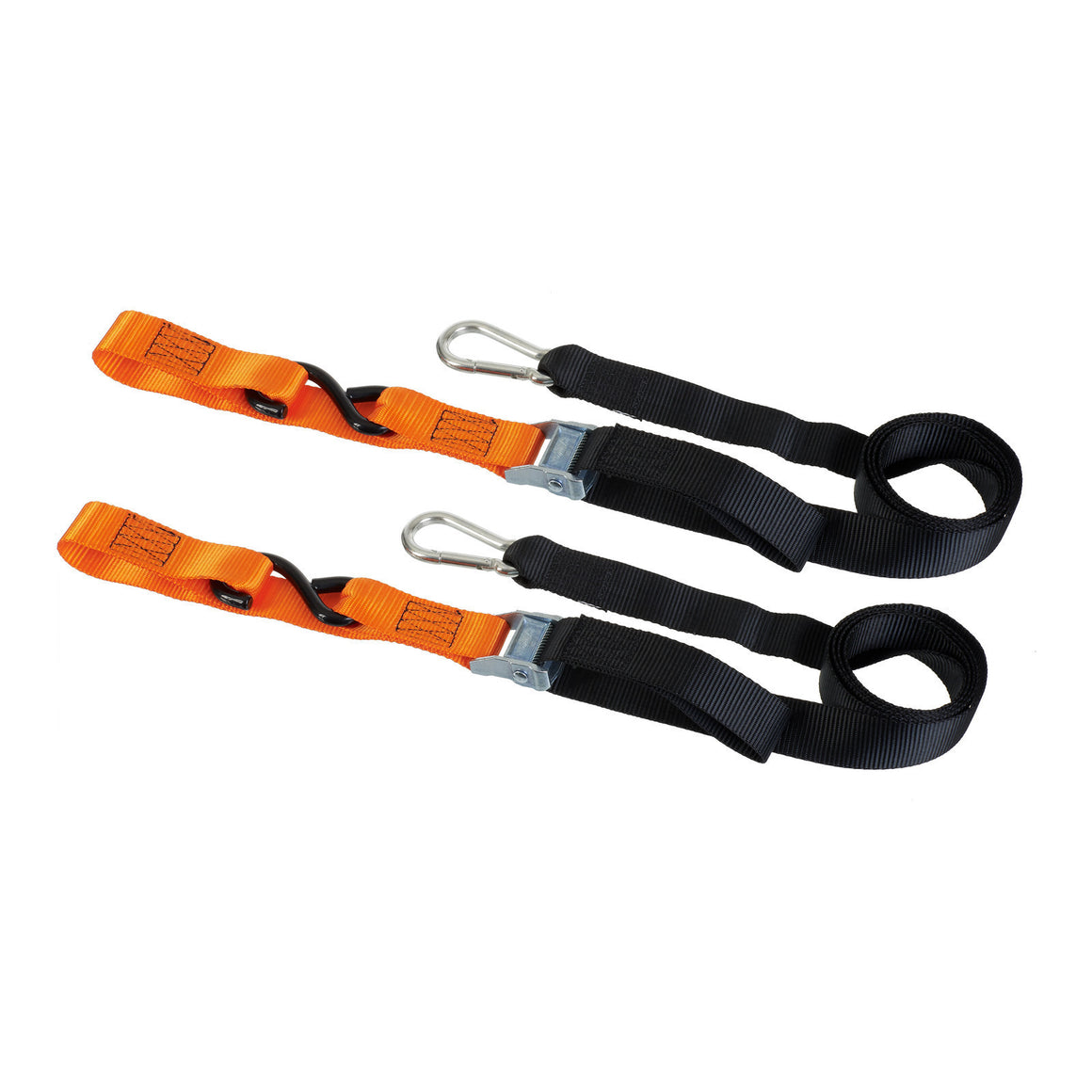 Whites Tie-Downs - Black / Orange