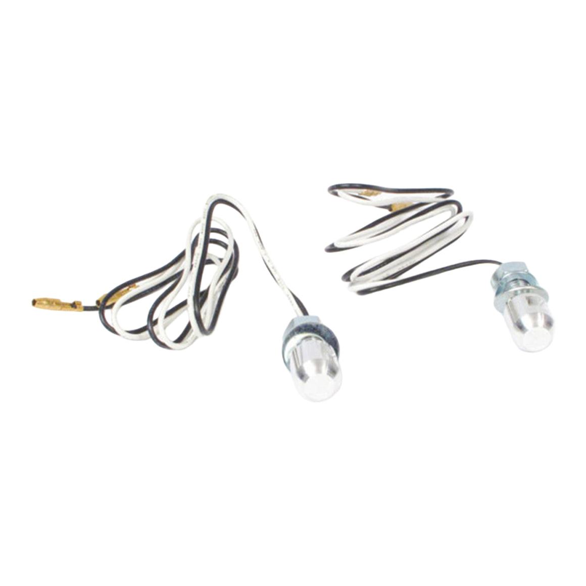 WHITES NUMBER PLATE LED BOLT LIGHT 13.5X12.8 SIL (Pair)
