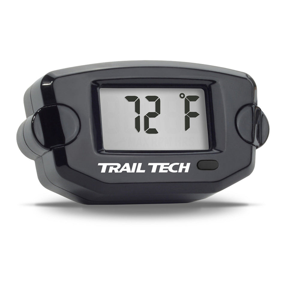 Trail Tech TTO Temperature Meter 10mm Spark Plug - Black