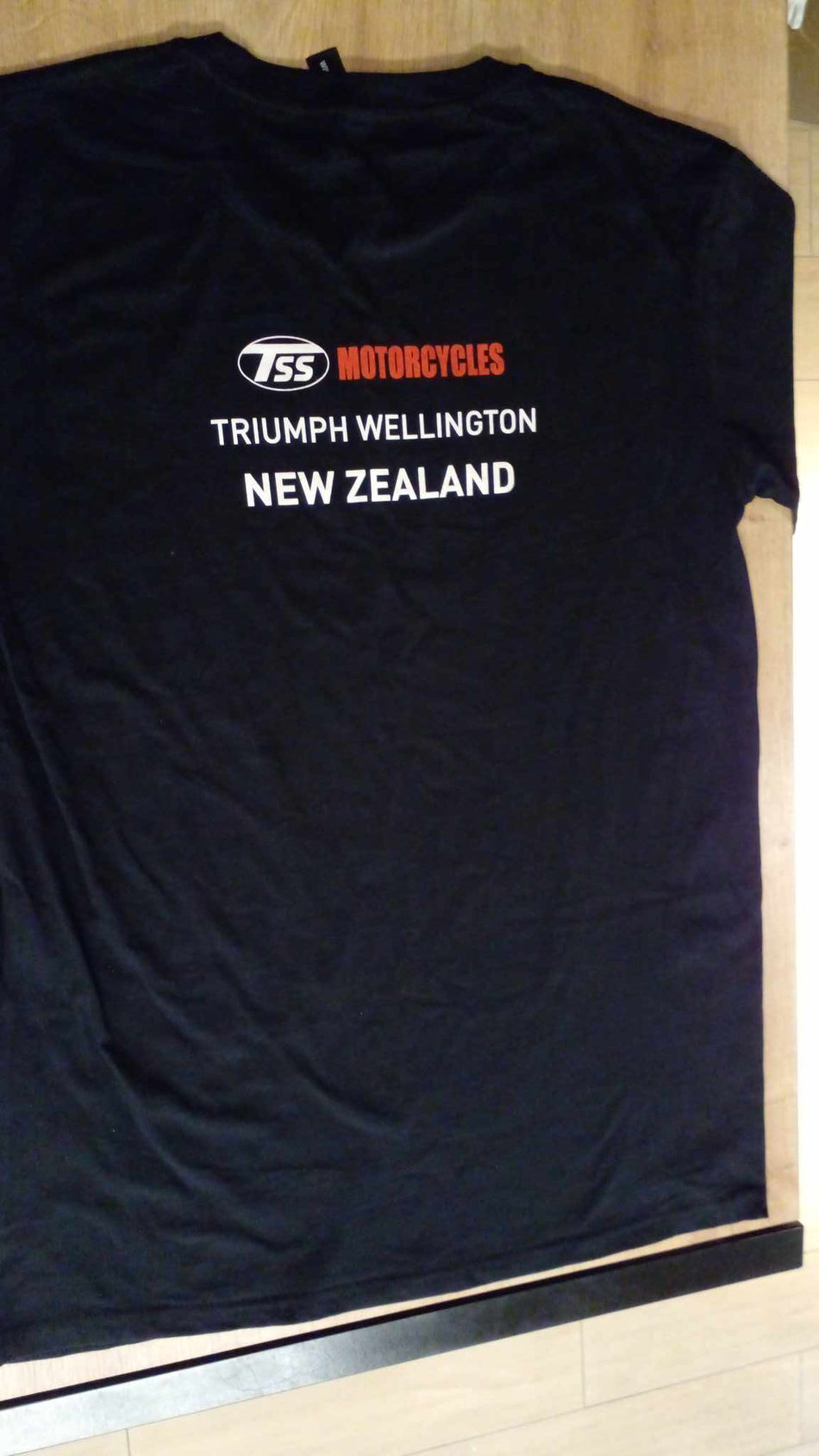 Triumph Wgtn TSS shop shirt with New Zealand included