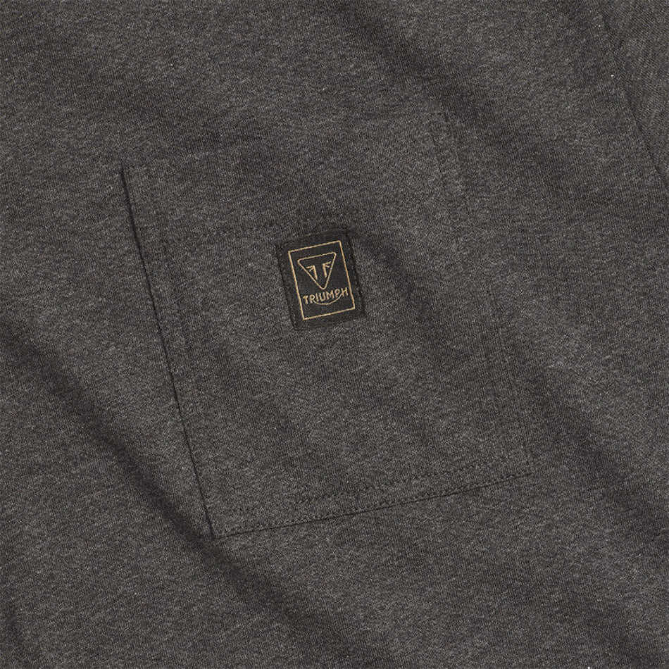 Triumph Ditchling Back Logo Pocket Tee