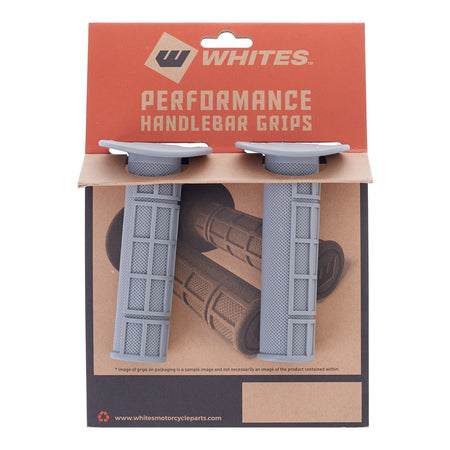 Whites MX Half Waffle Grip - Grey