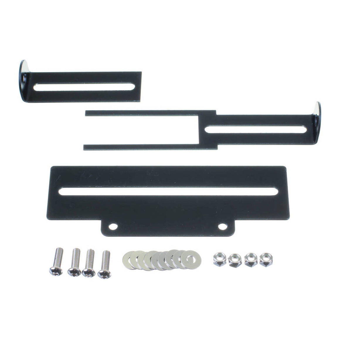 WHITES NUMBER PLATE BRACKET BLACK
