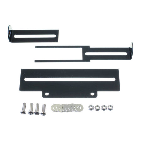 WHITES NUMBER PLATE BRACKET BLACK