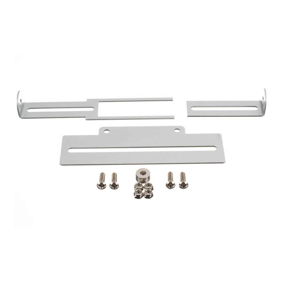 WHITES - NUMBER PLATE BRKT SILV