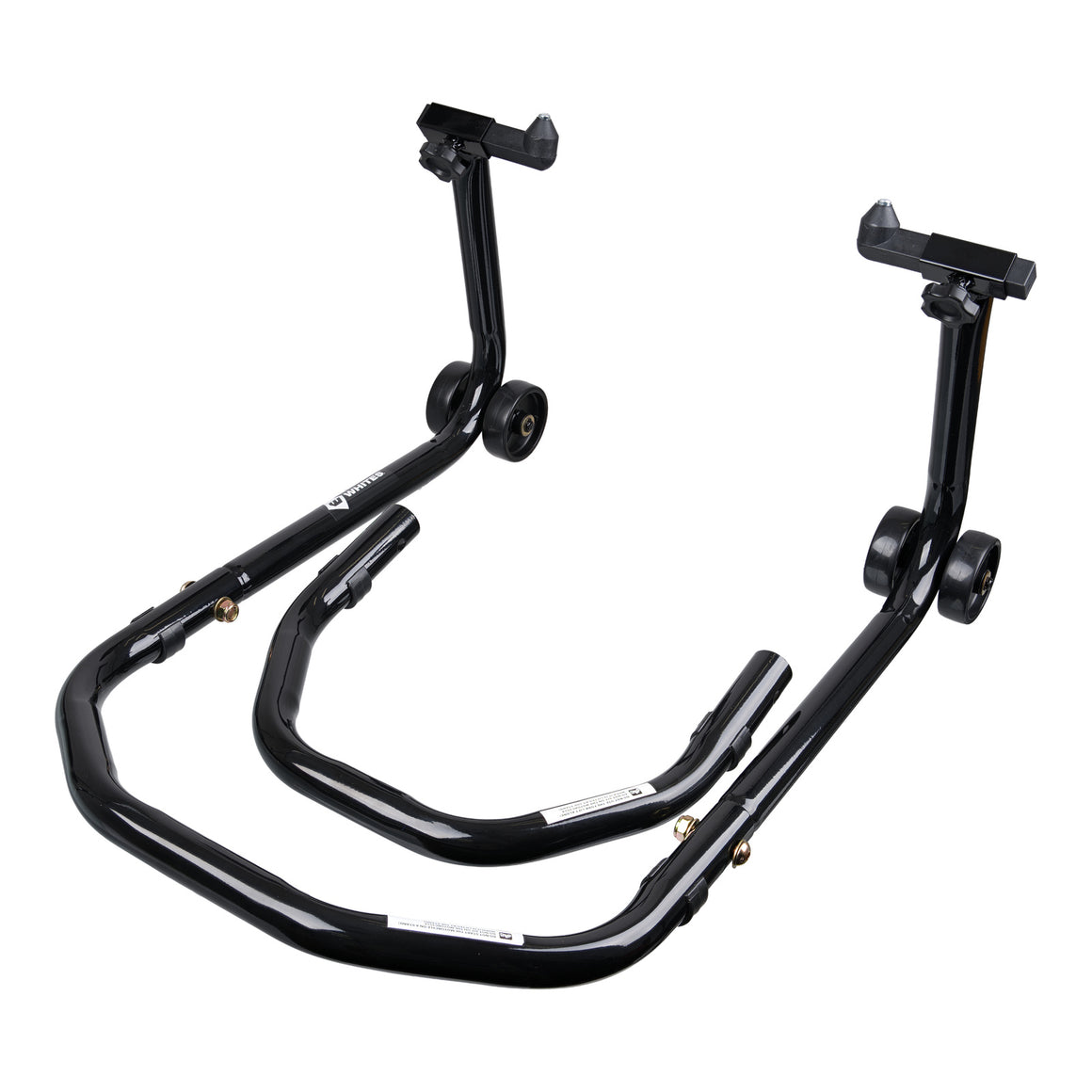 WMP Paddock Stand - Front or Rear with V-Hooks & L-Pads