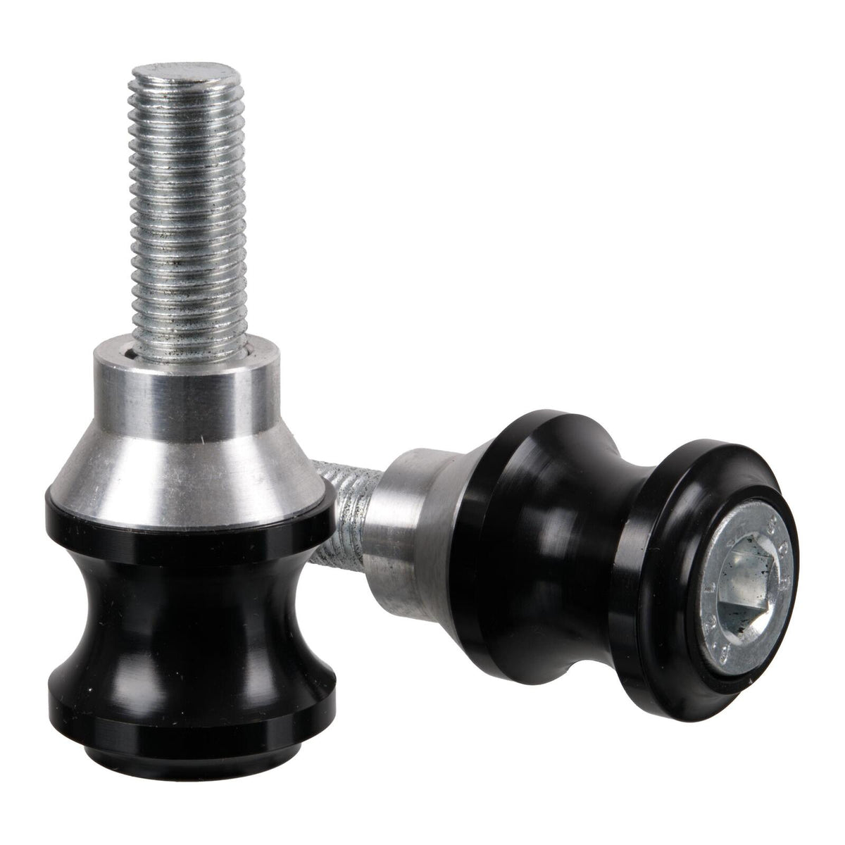 Whites Swingarm Bobbins – Black – 10mm x 1.25mm