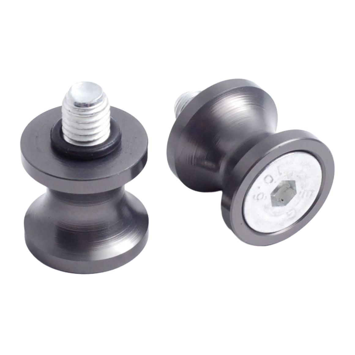 Whites Swingarm Bobbins – Black – 6mm x 1.0mm