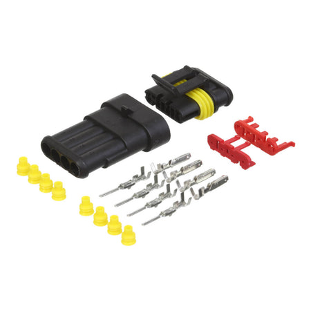 WHITES 4 WIRE WATERPROOF ELECTRICAL CONNECTOR