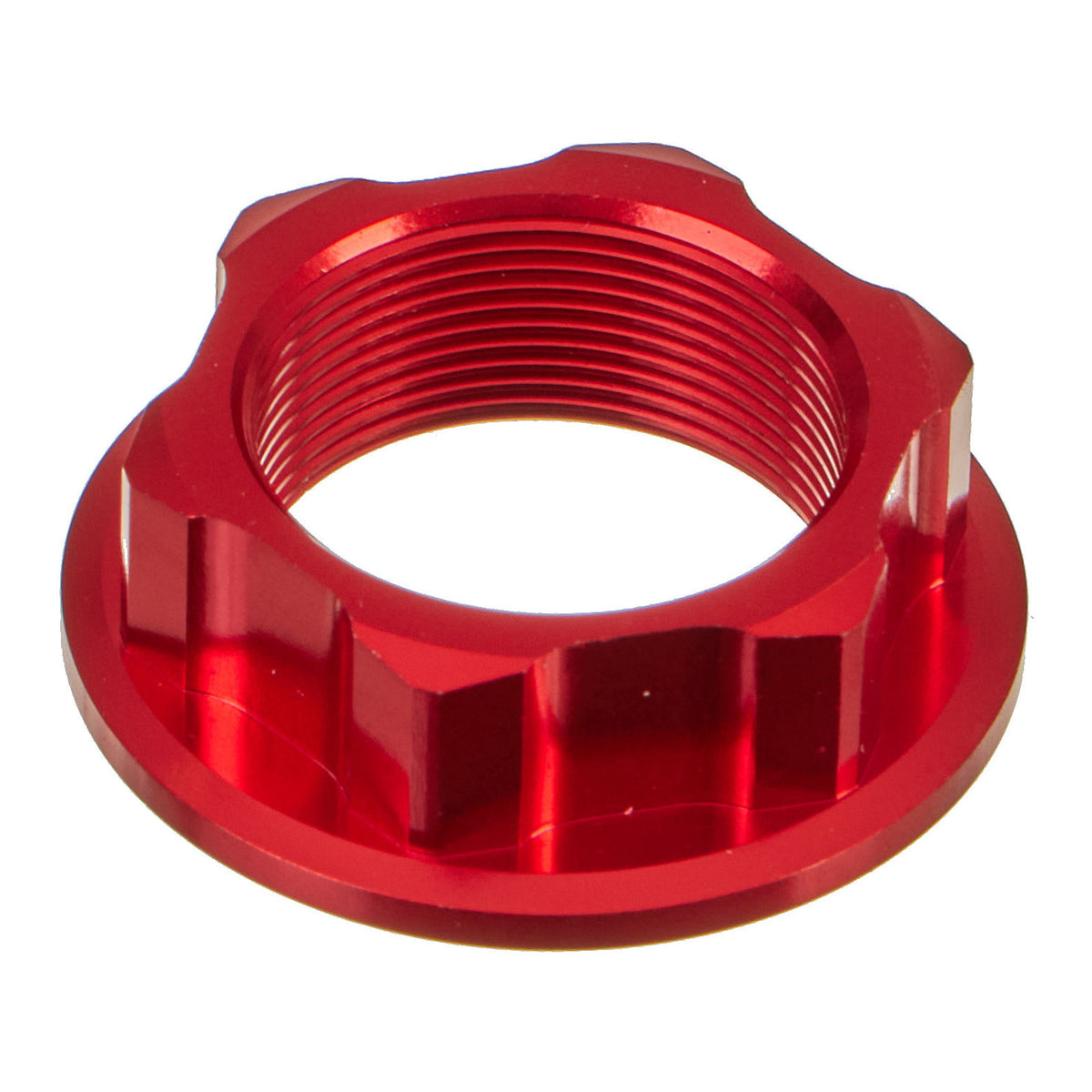 Zeta Stem Nut M24x30 P1.0 H12 - Red