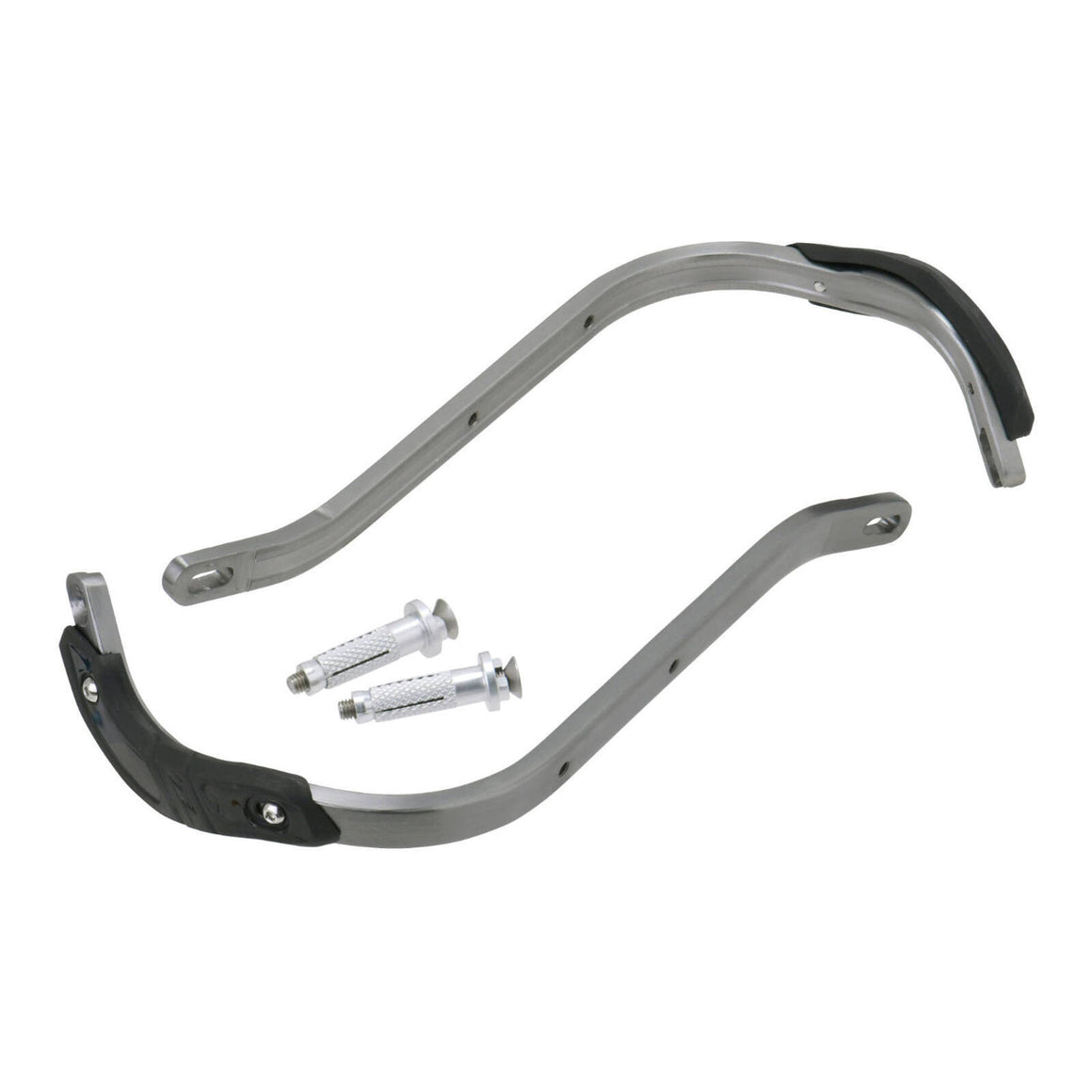 Zeta Pro Armor Bended Hand Guard - Titanium Colour