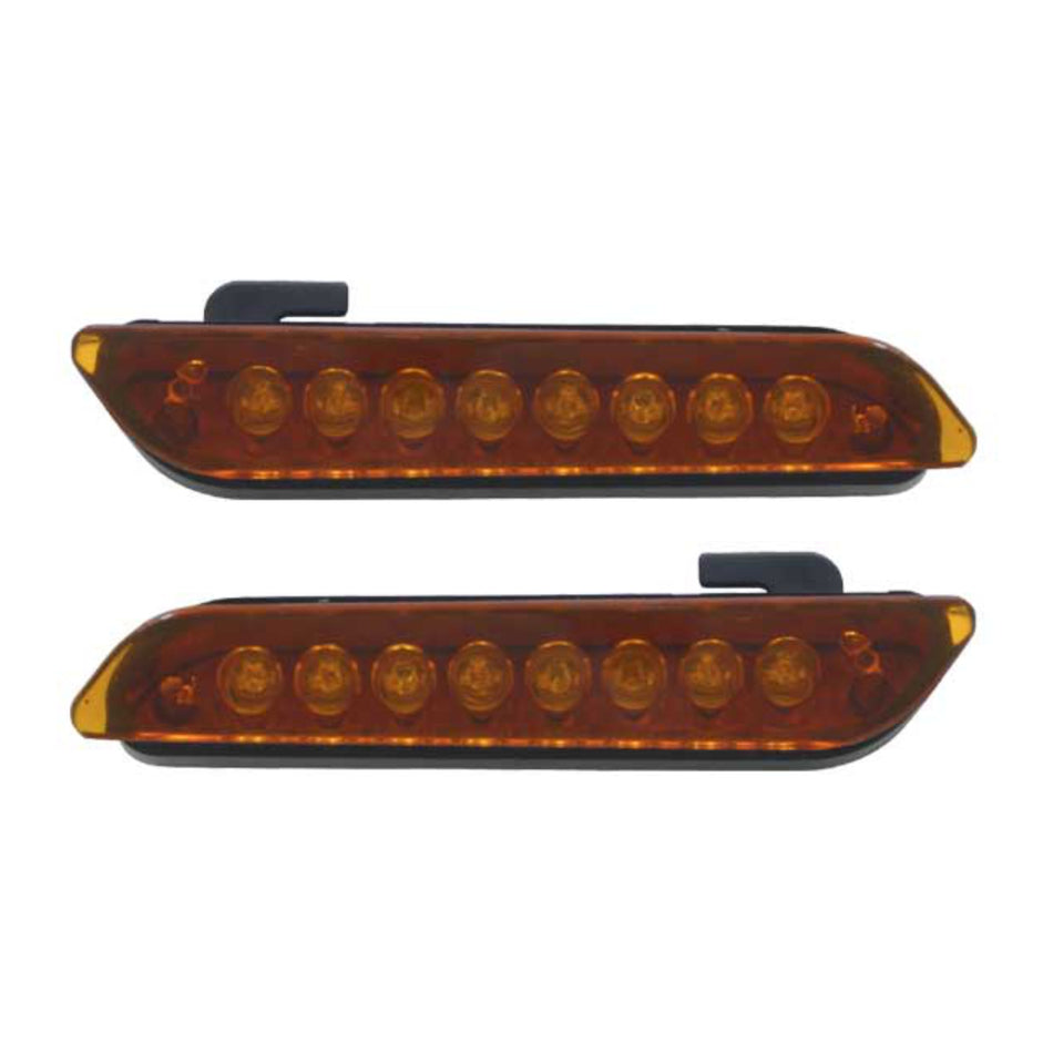 Zeta XC Protectors Optional Flashers - Orange