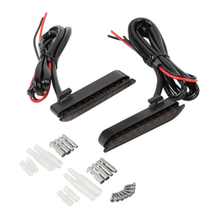 Zeta XC Protectors Optional Flashers - Smoke
