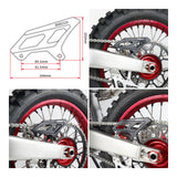 Zeta Heel Guard - Honda CRF450L ('19-), CRF450RL ('21-) - Black