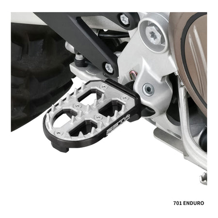 Zeta Adventure Foot Pegs KTM – Black