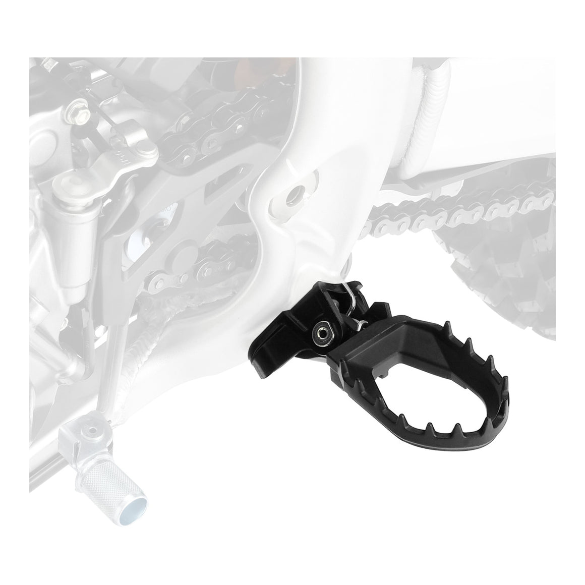 Zeta Max Foot Pegs CRF250R – Black