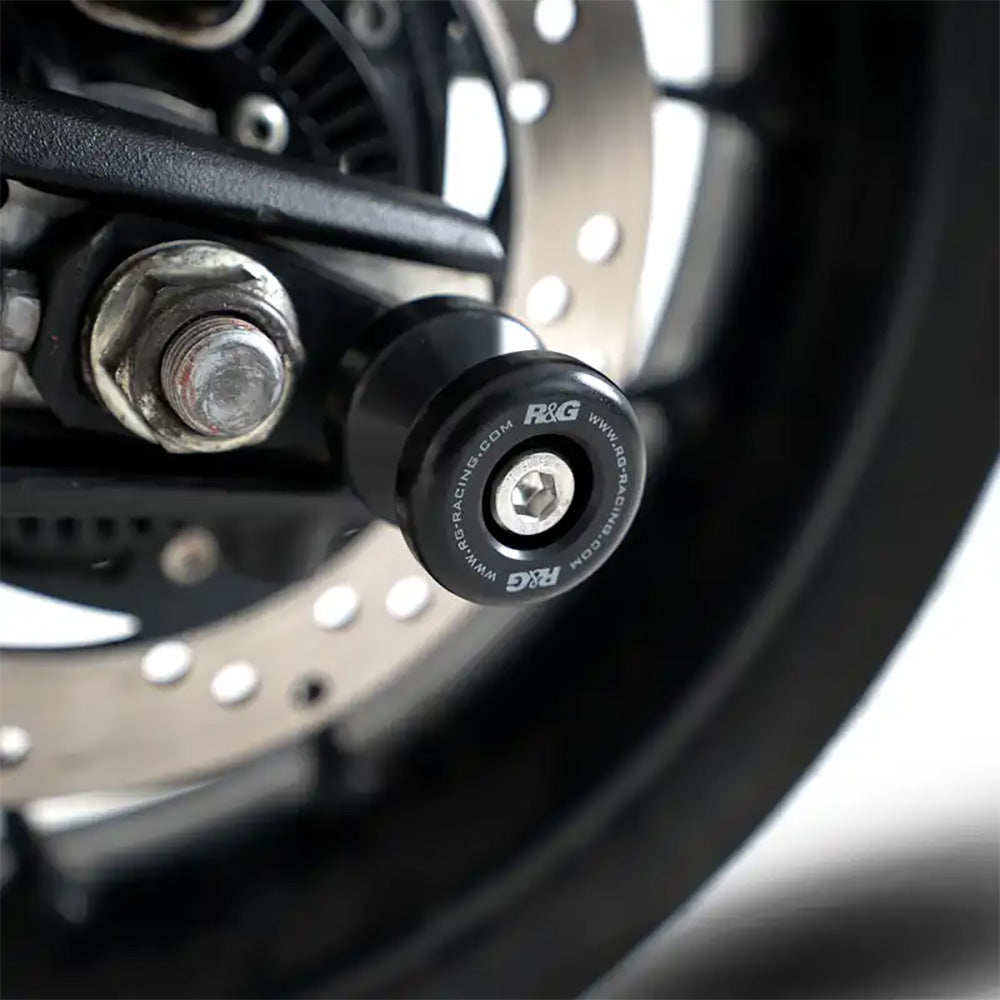 Cotton Reels for the Triumph Speed 400 24- Scrambler 400 X 24- Black R&G