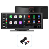 OTTOCAST CARPLAY & ANDROID AUTO WIRELESS SCREEN 10" WITH 2K FRONT CAMERA + REAR CAMERA