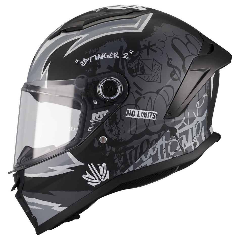 MT STINGER 2 YOUTH [TAGGER MATT GREY-BLACK] - 2