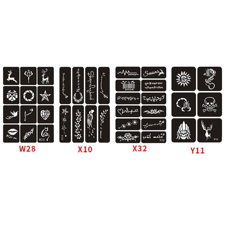 FORMULA AIRBRUSH WATERPROOF STENCIL BOOK 20PG