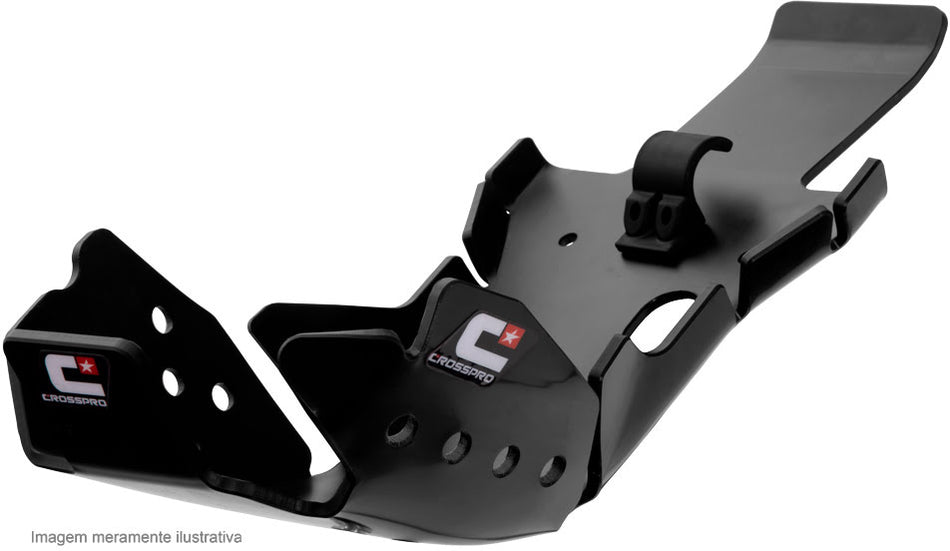 BASH PLATE CROSSPRO EC DTC ENDURO PLASTIC YAMAHA WR250F 20-23 YZ250F YZ250FX 19-23