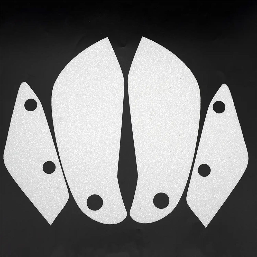 R&G Tank Traction Grips - Clear - for Ducati Panigale V2(S) 25- (4-piece Kit)